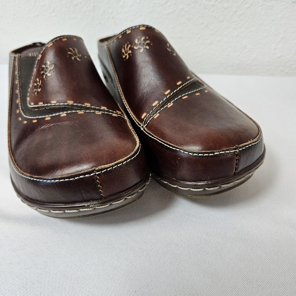 SPRING STEP L'Artiste CHINO Brown Mules Shoes 43 US 11.5 - Picture 2 of 12